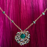 Emerald Mandala Amulet