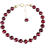 Ginjinha Red Pearl Bracelet