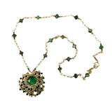Emerald Mandala Amulet