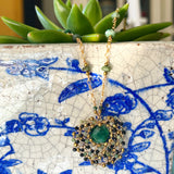 Emerald Mandala Amulet