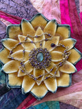 Angelica: Labradorite and Amethyst Amulet