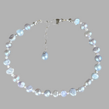 Pearls of Aphrodite White Seafoam Bracelet