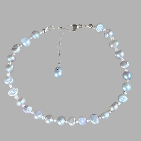 Pearls of Aphrodite White Seafoam Bracelet