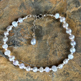 Pearls of Aphrodite White Seafoam Bracelet