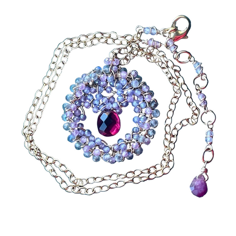 Rose of Sharon Rubellite Exuberance Amulet
