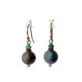 Blue Apatite Ruby Rounds