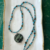 The Woods: rhyolite and apatite amulet